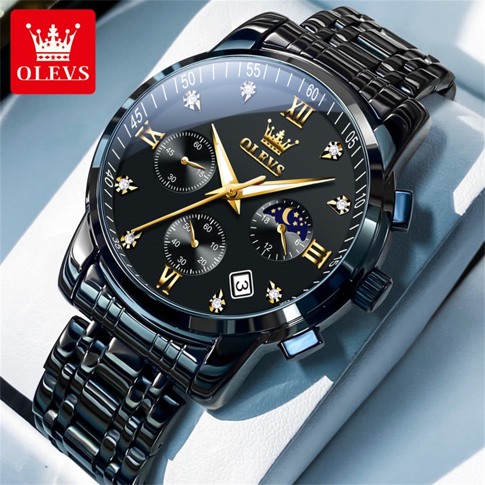 OLEVS Popular men's watches st - Analog Quartz Watch recension och pris