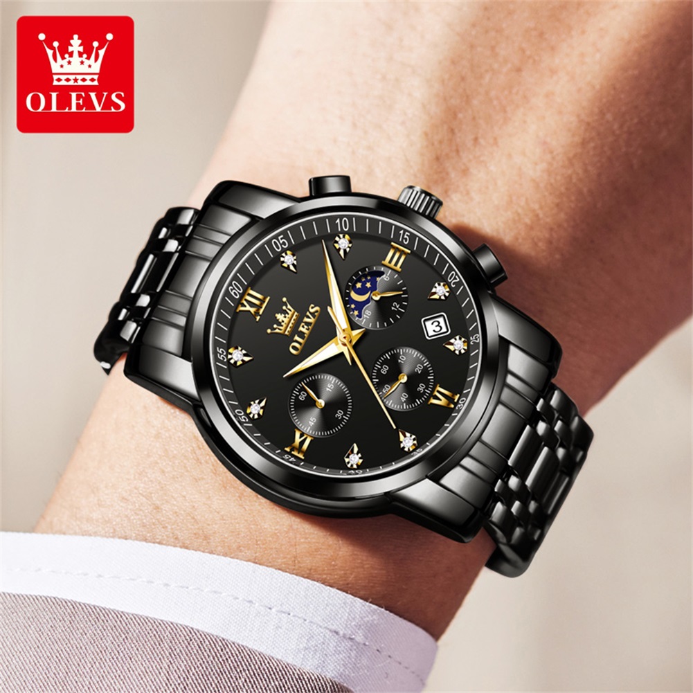 OLEVS Popular men's watches st - Analog Quartz Watch recension och pris