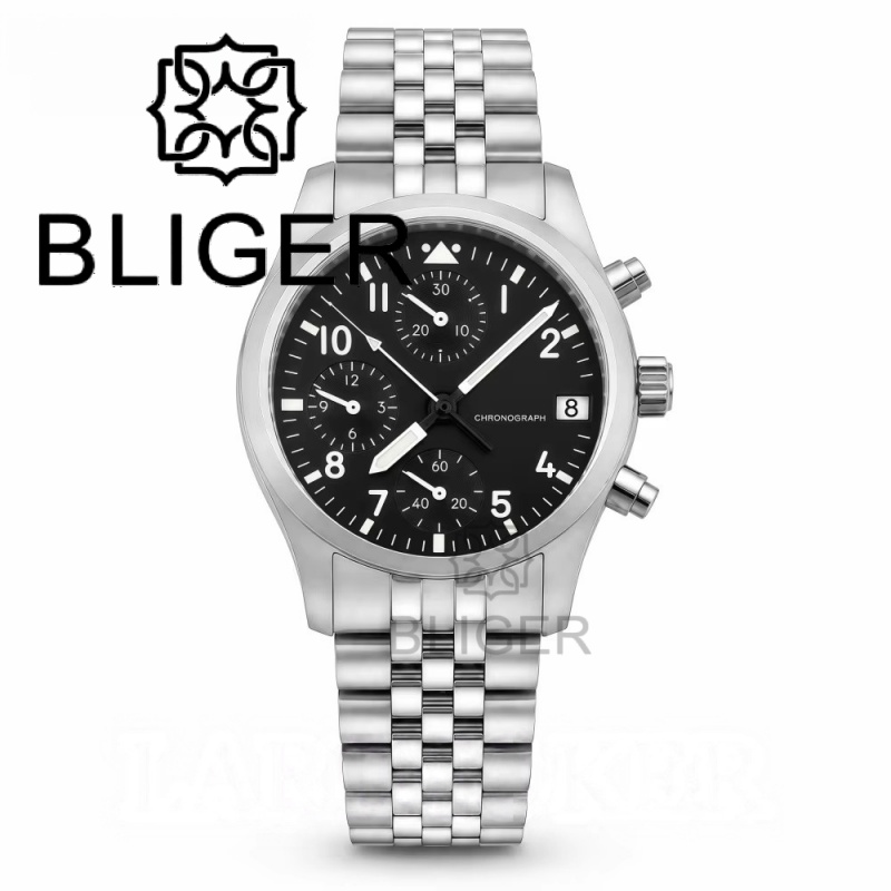 BLIGER Full Black Brushed 38mm - Analog Quartz Watch recension och pris