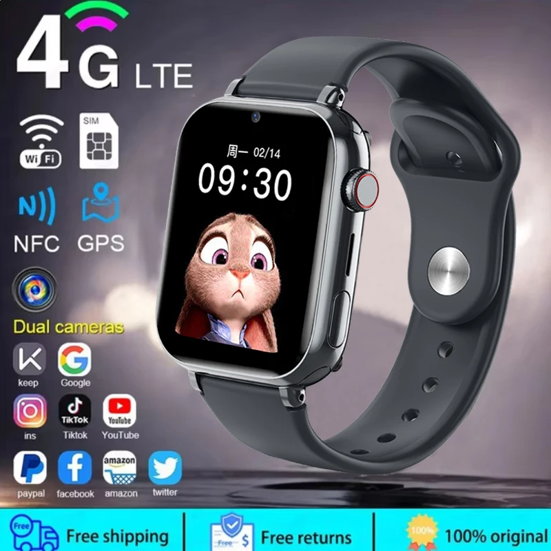 2025 Smart Watch Kids LBS Loca - Smartwatch Watches For Kid Boy Waterproof recension och pris