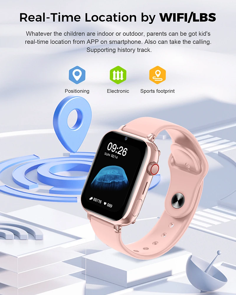 2025 Smart Watch Kids LBS Loca - Smartwatch Watches For Kid Boy Waterproof recension och pris
