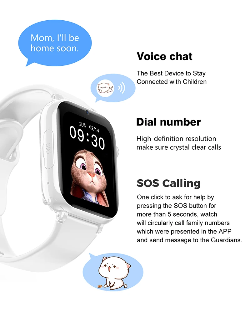 2025 Smart Watch Kids LBS Loca - Smartwatch Watches For Kid Boy Waterproof recension och pris