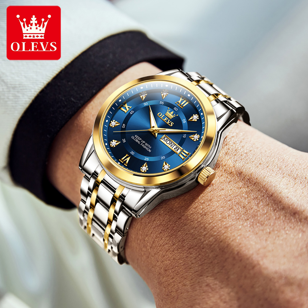 OLEVS Brand Fashion men's watc - Analog Quartz Watch recension och pris