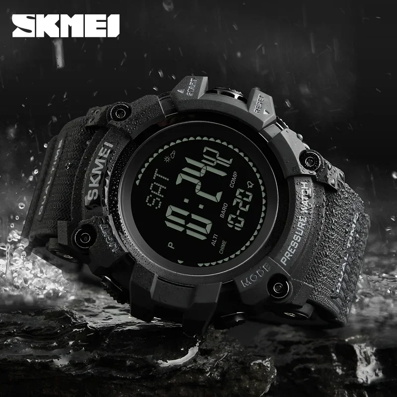 SKMEI 1358 Altimeter Weather T - Altimeter Compass Watch recension och pris