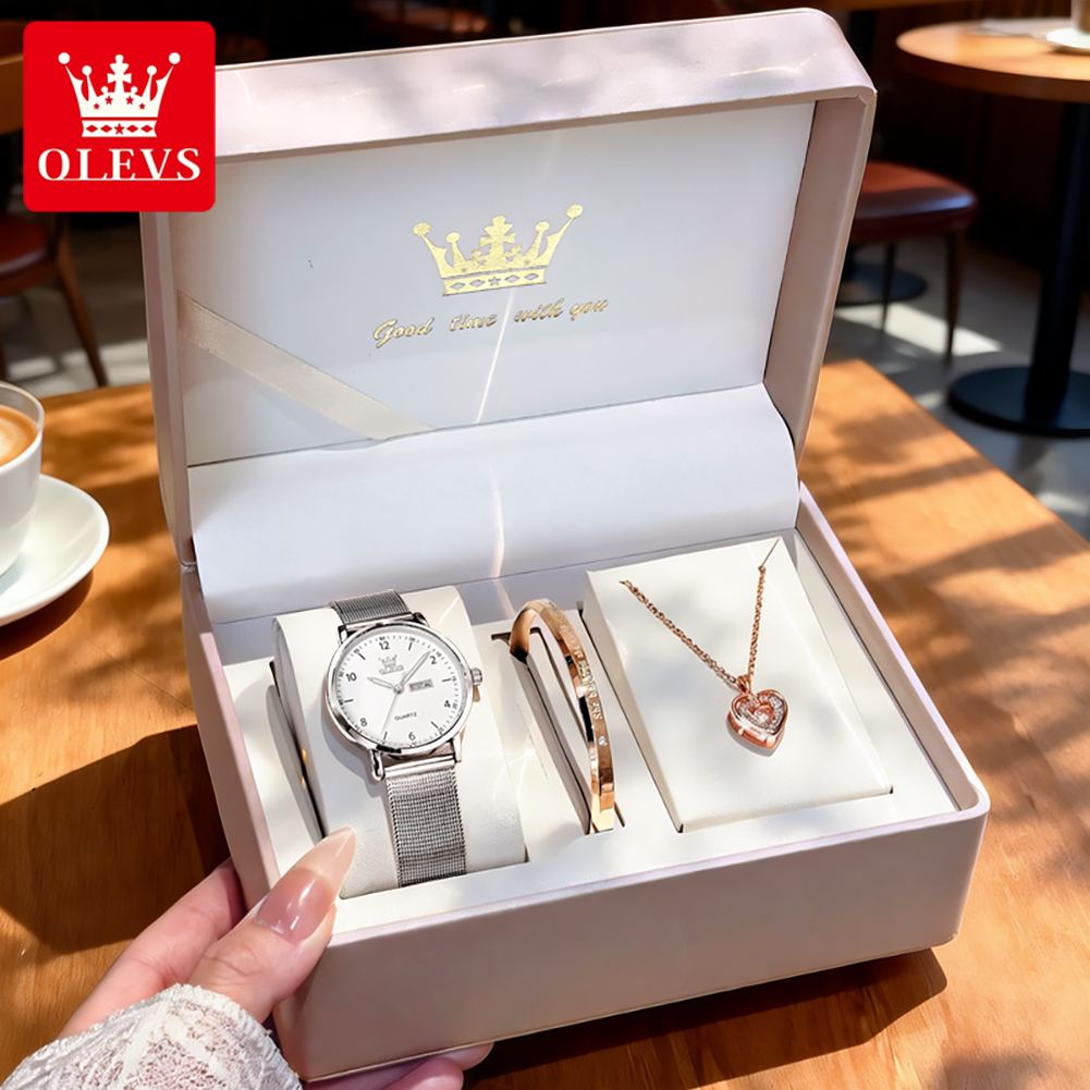 OLEVS 2996 Women Watches Origi - Analog Quartz Watch recension och pris