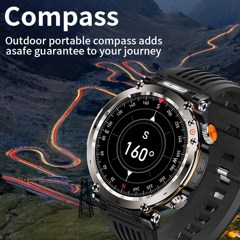 New Military Outdoor Smartwatc - Smartwatch Watches Smart recension och pris