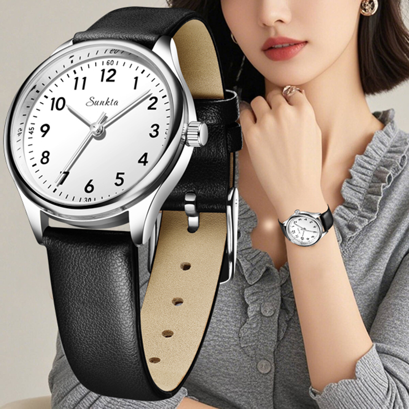 LIGE Simple Women Fashion Blac - Waterproof Diving Watch recension och pris