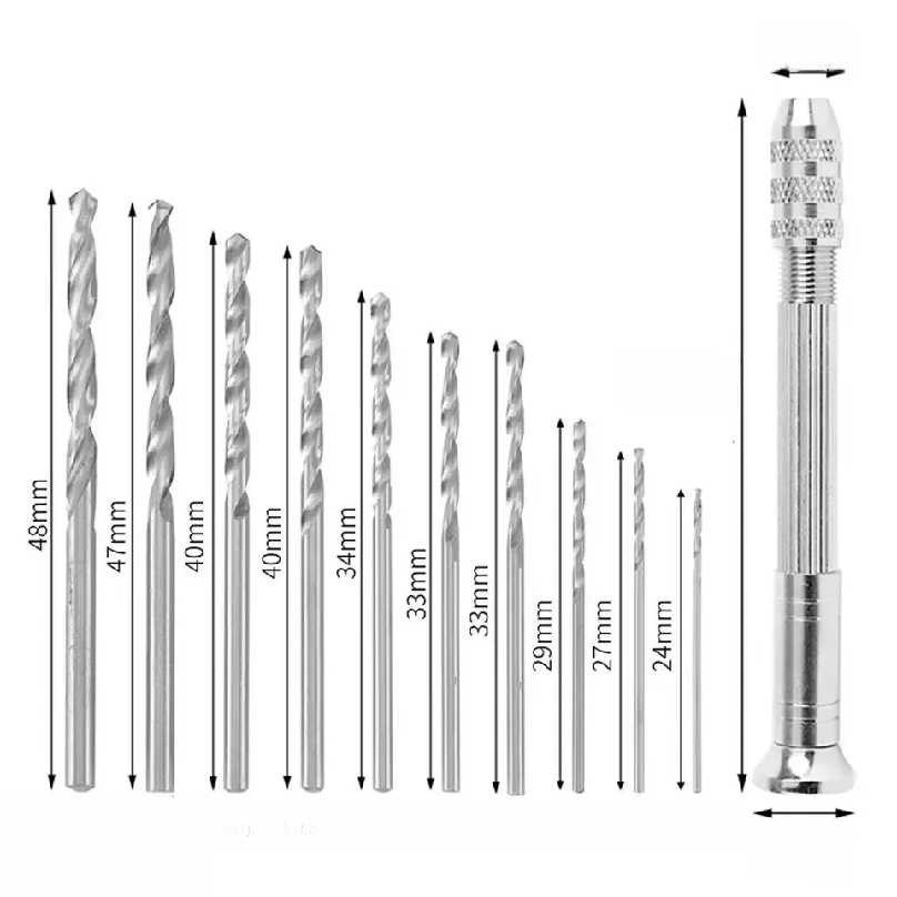 0.8-3.0mm Mini Hand Drill Wood - Watch S recension och pris