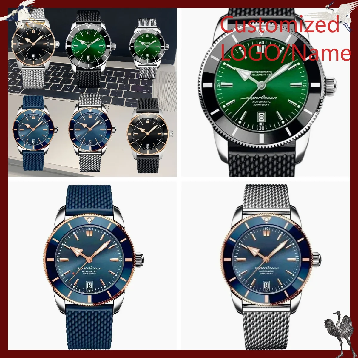 A1212 Store Customized Watches - Analog Quartz Watch recension och pris