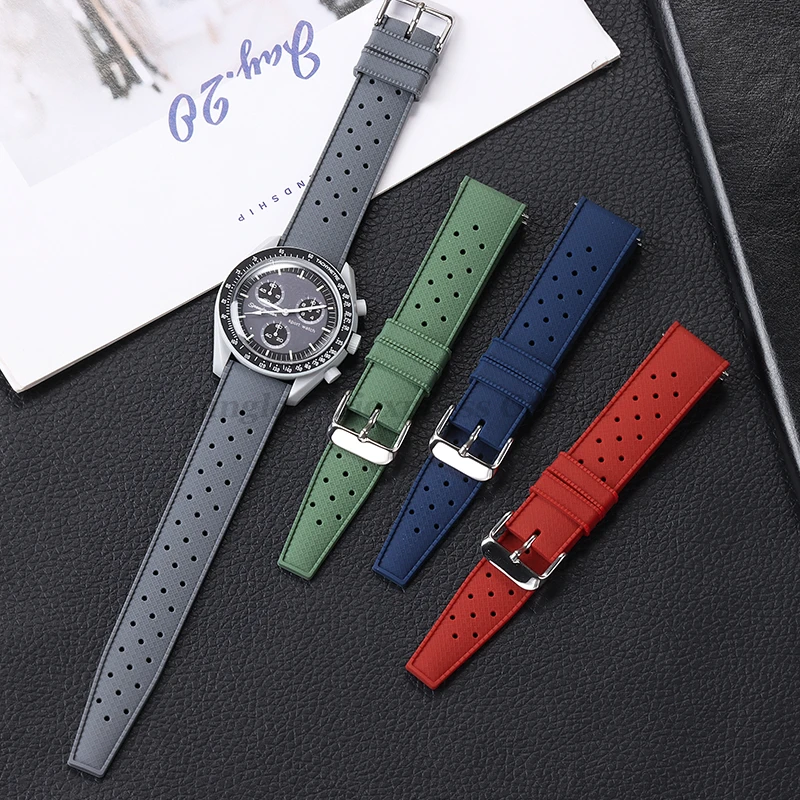 Tropical Silicone Watch Band Q - Seiko Watches Smartwatch recension och pris