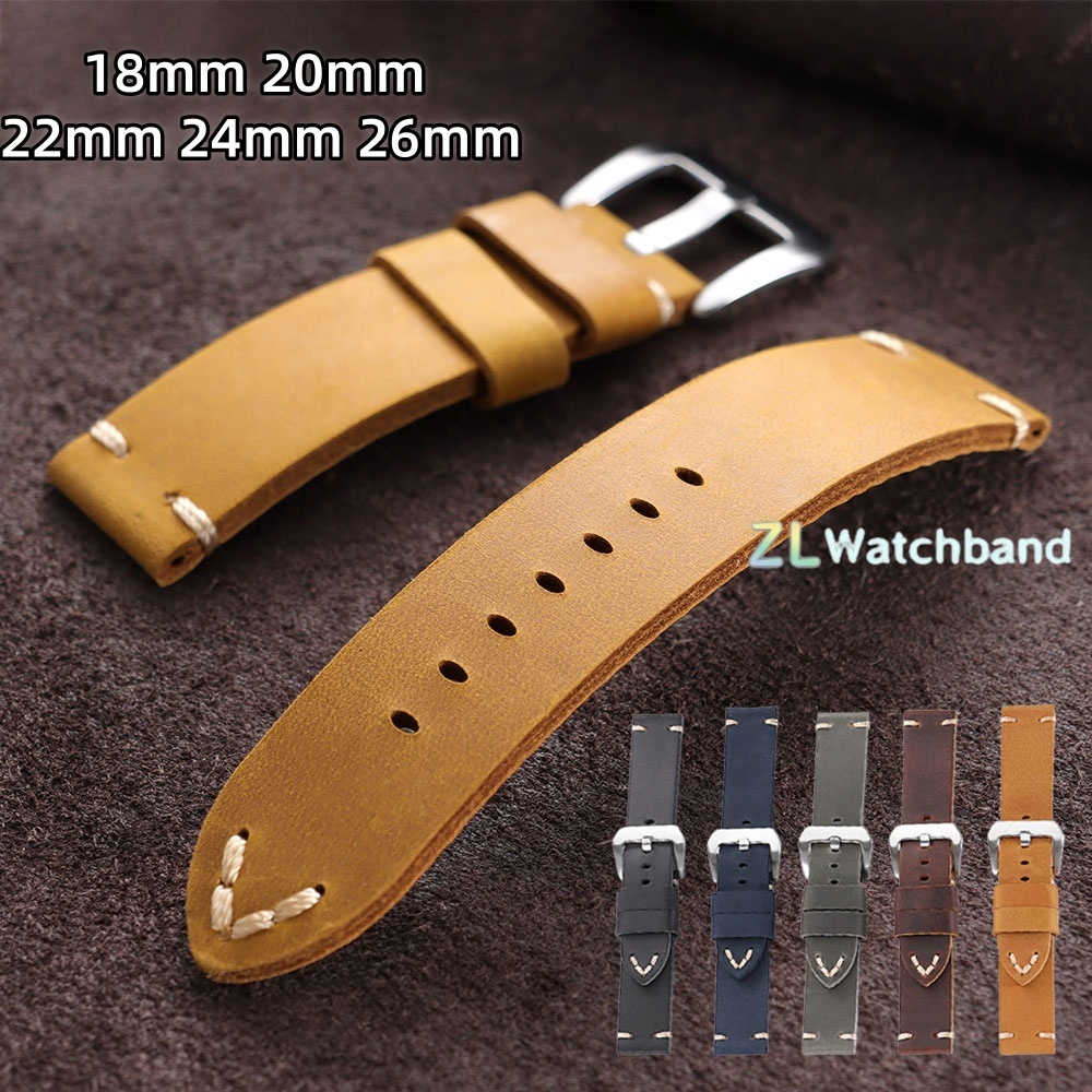 Vintage Cowhide Watch Band 18m - Seiko Watches Smartwatch recension och pris