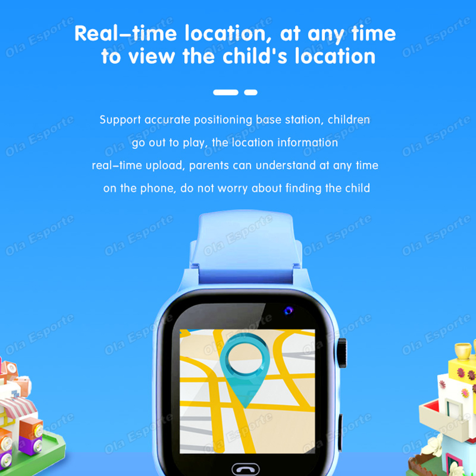 2027 Kids 5G Smart Watch GPS S - Smartwatch Watches For Kid Boy Waterproof recension och pris