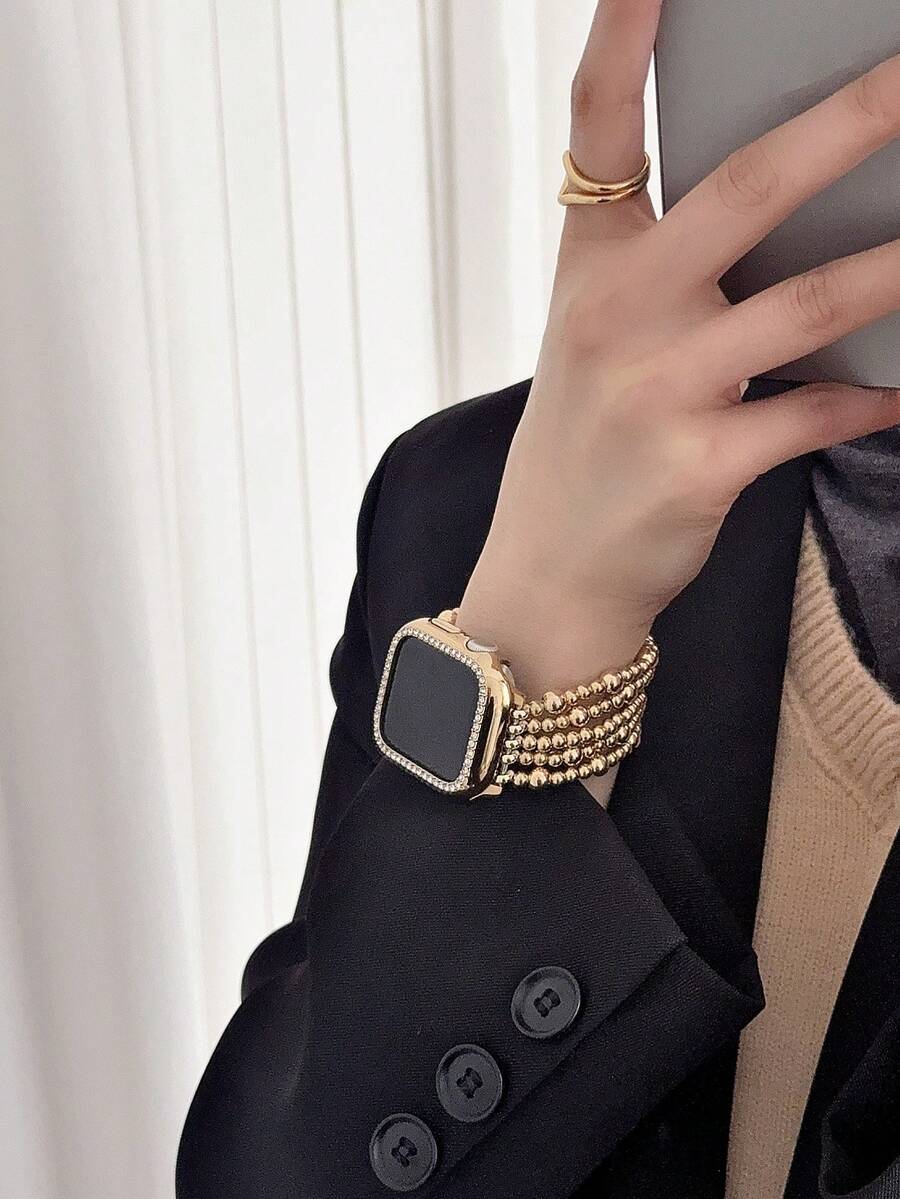 MAPUCE 1pc Fashion Beaded Brac - Smartwatch Stylish Watches For Women recension och pris