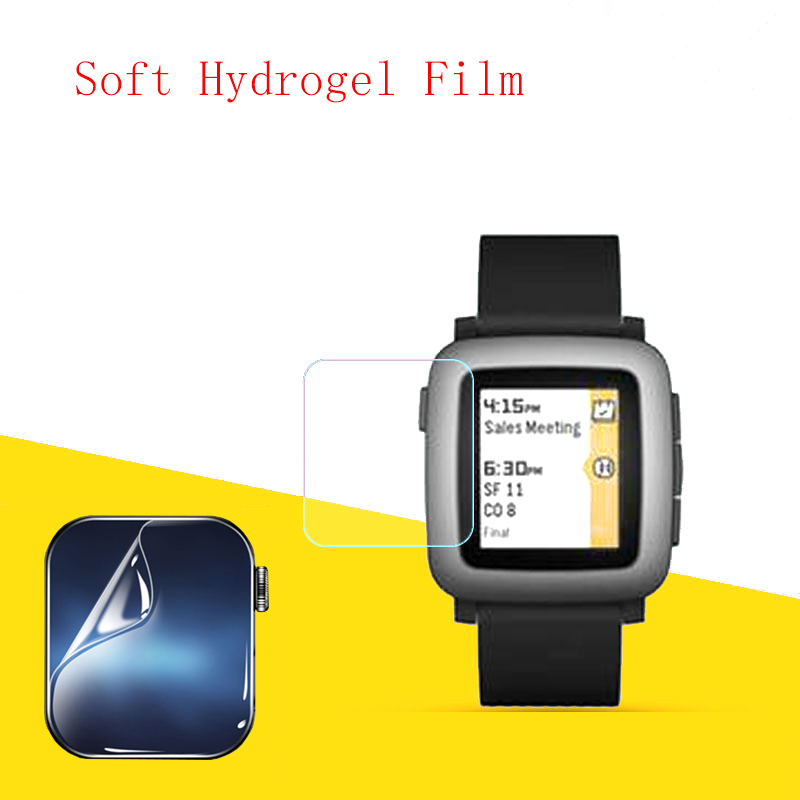 Soft Hydrogel Film Clear HD Tr - Smartwatch Pebble Watches recension och pris
