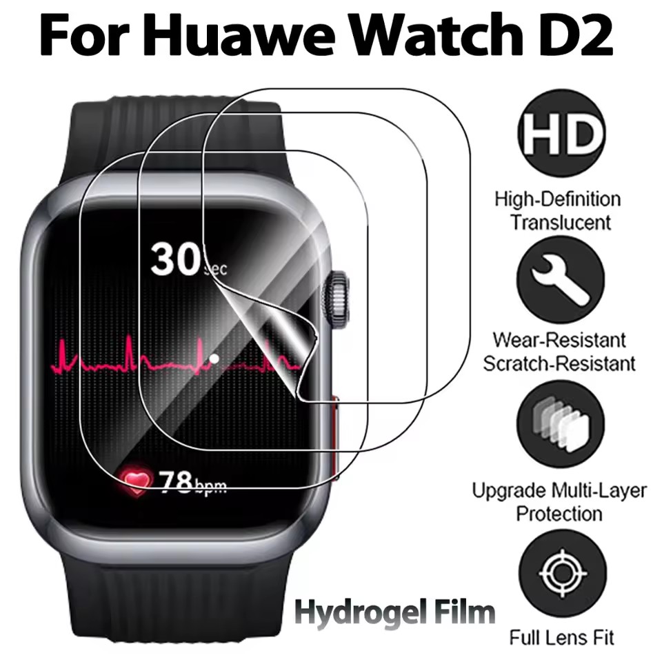 3pcs TPU Hydrogel Films for Hu - Smartwatch Watch Huawei recension och pris