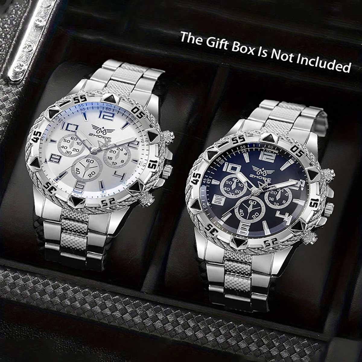 2pcs/set Men Business Watches  - Smartwatch Watches For Men Digital recension och pris