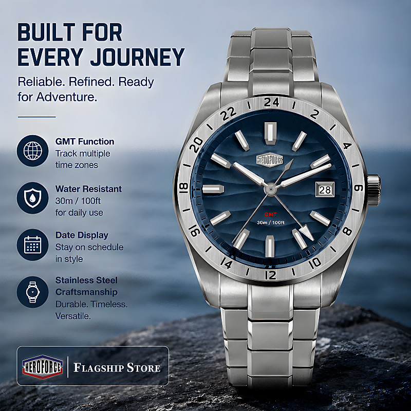 HEROFORCE New Waterproof Lumin - Smartwatch New Watches For Men recension och pris
